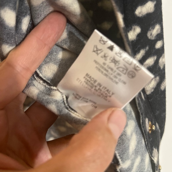 NWOT Stella McCartney Monochrome Abstract Open Cardigan - Picture 9 of 16